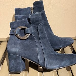 Karl Lagerfeld Suede Booties